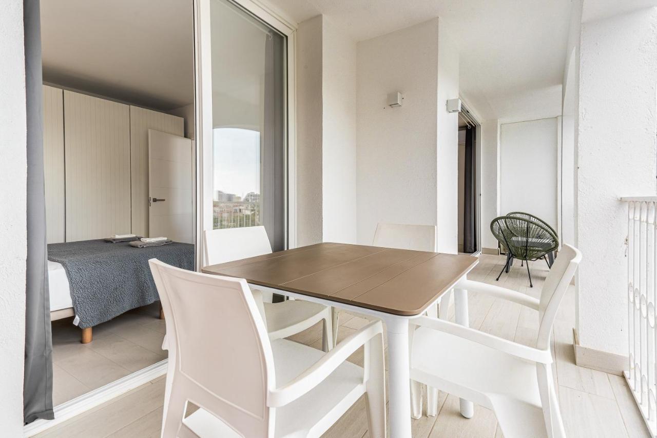 Апартаменты Apartamento Welcs Emp 004 Con Inmejorables Vistas Эмпуриабрава Экстерьер фото